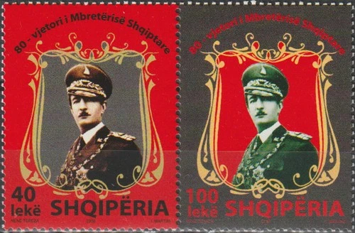 Albania 80th Ann Reign Ahmet Zogu 2008 MNH-4 Euro