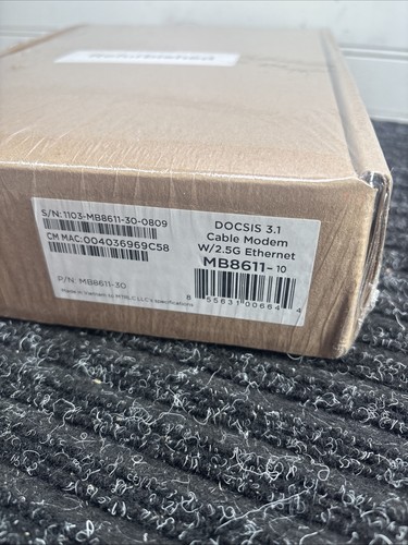 Motorola MB8611 DOCSIS 3.1 Multi-Gig Cable Modem | Pairs with Any WiFi Router | - Picture 11 of 11