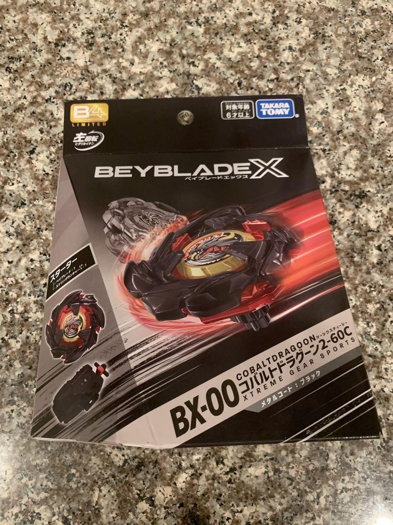 Beyblade X コバルトドラグーン BX-00 TAKARA TOMY BEYBLADE X BX-00 COBALT DRAGOON BLACK 2-60C
