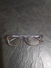 Coach HC6107 5489 Eyeglasses Denim Taupe Glitter Grad 52-17-140 Authentic