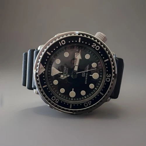 Vintage JAPAN SEIKO DIVER PROFESSIONAL 300M 7549-7010 5Jewels Quartz.