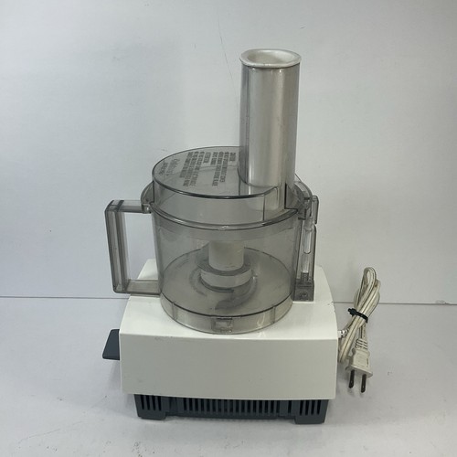 Vintage Cuisinart Little Pro Plus Food Processor System with Attachments Tested - Picture 8 of 12