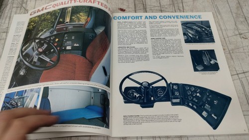 GMC Astro 1985 camión tractor folleto de ventas 6201-85 - Imagen 5 de 12
