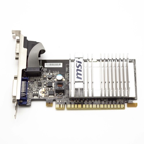 MSI GeForce 8400 512MB GDDR2 DVI VGA Graphics Card 2 Screens Refurbished - Picture 3 of 3