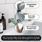 Automatic Draining Soap Dish for Bathrooms and Kitchens