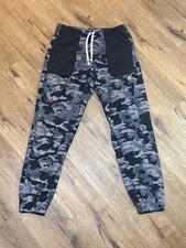 Fabletics The One Jogger Black Camo Nylon Spandex Athletic Pants