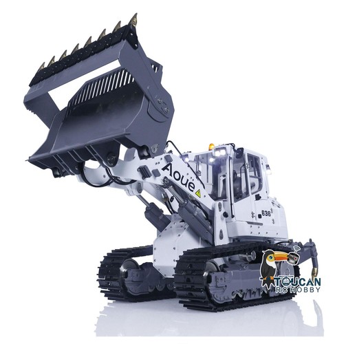 1:14 LESU Hydraulic Metal RC Loader LR636 W/ PL18EV LITE Radio Light Sound - Picture 7 of 12