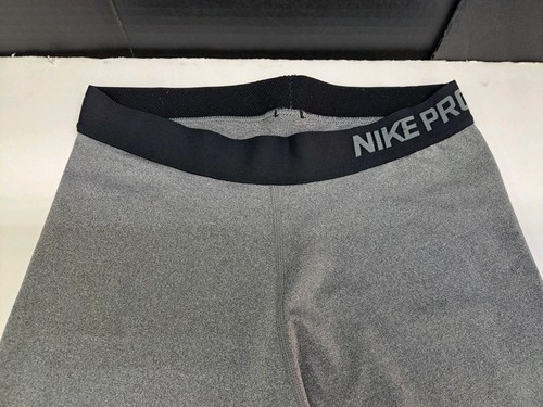 Nike Pro Dri-Fit Boys 3/4 Compression Pants Size Medium Grey 24/20" #7057 - Picture 6 of 12