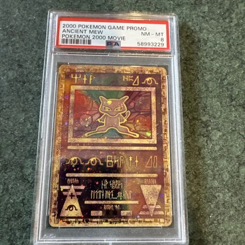 2000 POKEMON GAME MOVIE POKEMON 2000 MOVIE ANCIENT MEW PSA 8