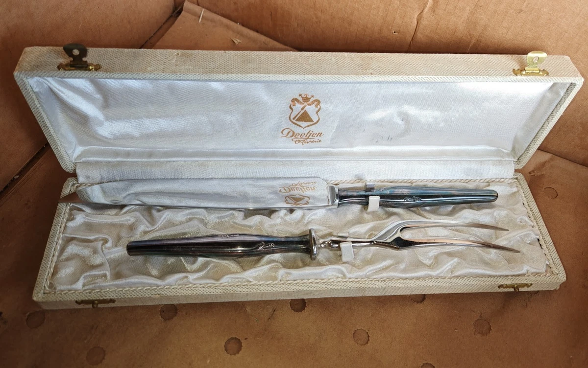 service a decouper manche corne lame inox guepe et poly