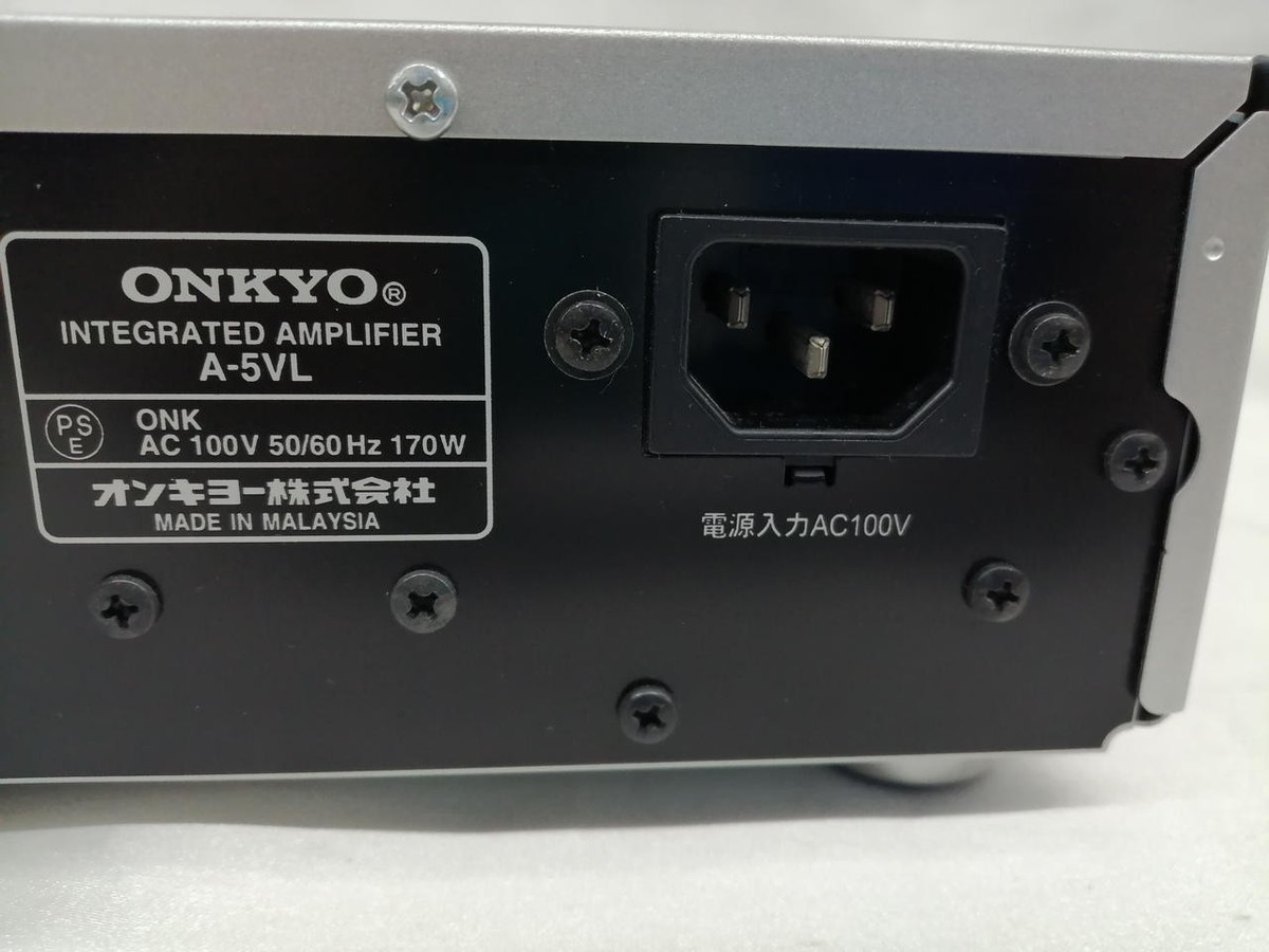 Onkyo A-5Vl Integrated Amplifier #BE06882 | eBay