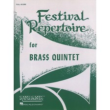 Festival Repertoire for Brass Quintet (Full Score) Ensemble Collection Series