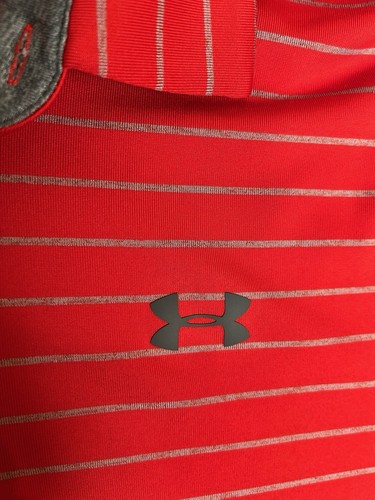 Men's Under Armour Heat Gear S/S Polo Golf Shirt Small S - Playoff Polo - Picture 3 of 5