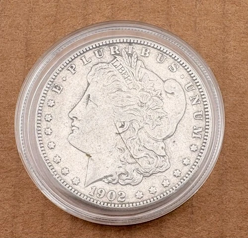 🔥1902 Morgan Dollar 90% Silver CoinSnap analysis is Fine to AU🔥