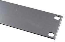 1pc Panel, Surface Shield, 1U, 0.12" Thick, Aluminium Alloy, Unfinished