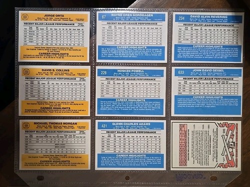 Donruss  1982, 83, & 85 With One 1981-Fleer 81, 82, 83, 84 & 85  Lot Of 39 Cards - Picture 8 of 12