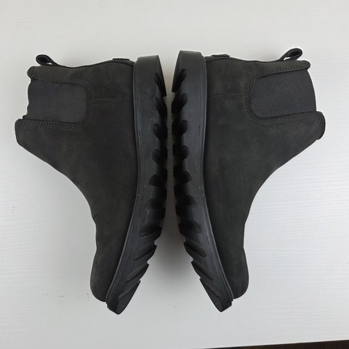 Sorel Ainsley Damenstiefel Größe 7,5 wasserdicht Chelsea zum Überziehen schwarz Leder - Bild 4 von 10