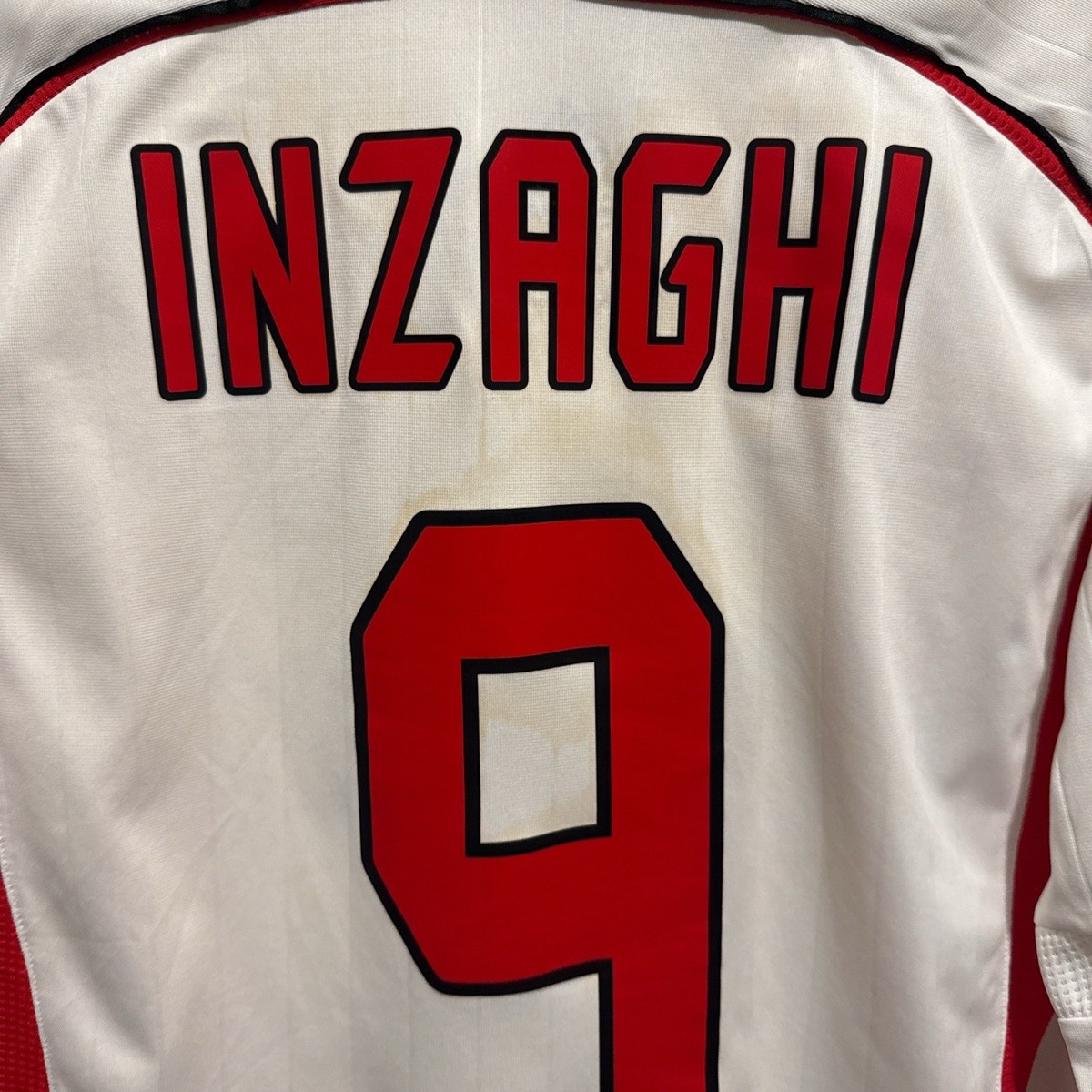 AC Milan 2007 Champions League Final Long Sleeve Jersey Medium