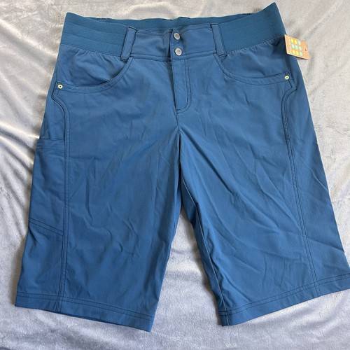 Title Nine Damengröße 12 blau recycelt Clamber 2.0 Shorts