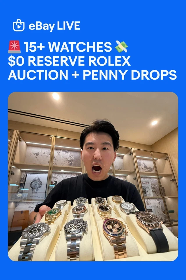 💸  CALBEST | NO RESERVE ROLEXES 🚨 | PENNY DROP EVERY 30 MINUTES
