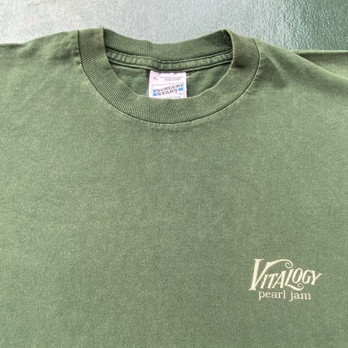Vintage 90s Pearl Jam T Shirt Men’s XL 1994 Vitalogy Promo Single Stitch Grunge - Picture 6 of 23