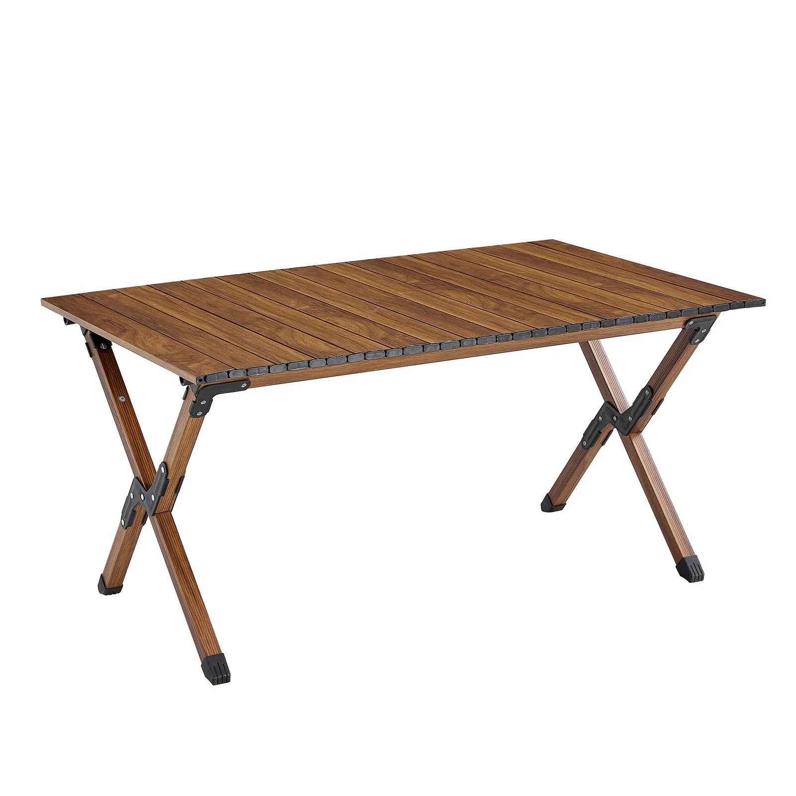 Folding Camp Table Lightweight Aluminum Roll Up Rectangular Picnic BBQ HCHI484609355615447046