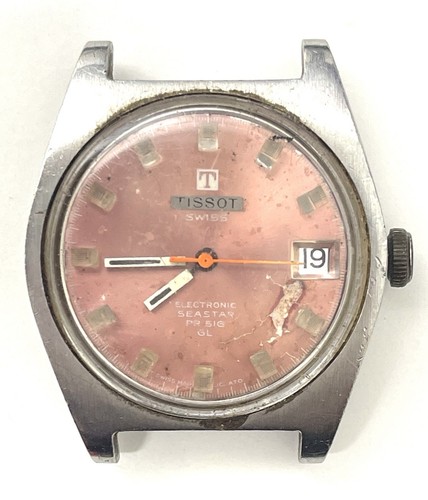RELOJ TISSOT PR 516 GL CAL : 430 PARA PIEZA DE RECAMBIO NO FUNCIONA - Photo 2 sur 3