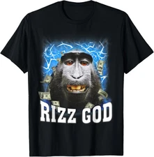 Rizz God - Funny Rizz Rizzler Trending Meme Funny Rizz T-Shirt