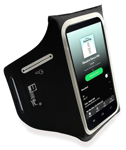 Waterproof iPhone Pro Max 15/14/13/12/Plus Running Armband with Extra Pocket - 第 1/8 張圖片