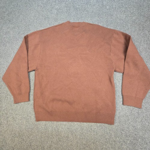 COS Jumper mens SMALL brown long sleeve relaxed knit sweater winter Size S NWT - Picture 8 of 11