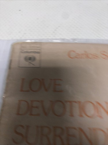 Carlos Santana & John McLaughlin - Love Devotion Surrender Vinyl LP - KC 32034 - Picture 2 of 4