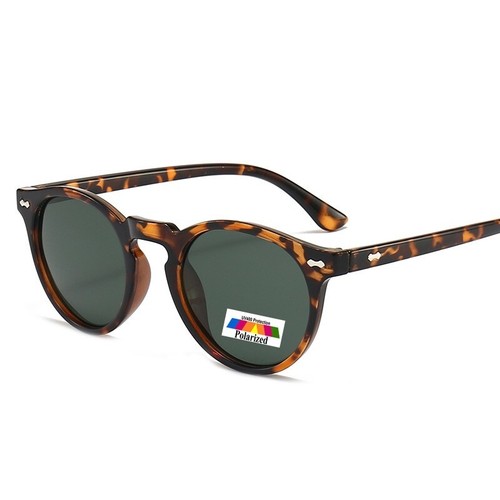 Mens Women's Fashion Polarised Driving Fishing Golf Vintage Round Sunglasses - Picture 25 of 40