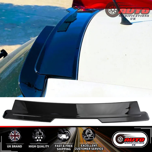 SEAT Ibiza MK4 6J Rear Boot Roof Spoiler Wing Lip 5 Door Gloss Black 2008-2017 - Picture 4 of 9