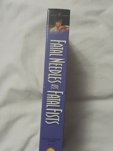 Fatal Needles Vs. Fatal Fists VHS Lo Lieh Wong Tao RARE Kung Fu Wu Tang Clan - Picture 3 of 8