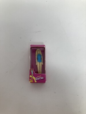 WORLDS SMALLEST MICRO TOYBOX MINIATURE SWIMSUIT MALIBU BARBIE TOY SERIES 1-RARE!