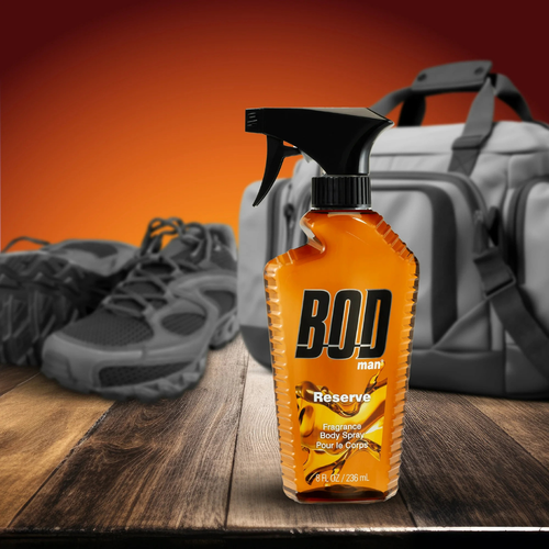 (1 Pack) BOD MAN RESERVE BODY SPRAY, FRESH 8 fl oz, Long Lasting - Free Shiping - Picture 4 of 12