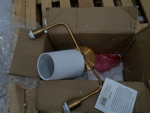 Safavieh EZRA TWO LIGHT WALL SCONCE, Reduced Price 2172721020 SCN4015A - Picture 3 of 5