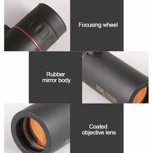 Pocket Mini Small HD Lens Binoculars Monocular Telescope Zoom Hunting Day/Night - Picture 9 of 11