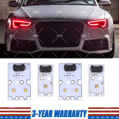 1 set RED Angel Eye DRL LED Boards For Audi A5 S5 RS5 2013-2017