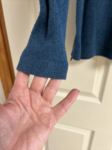 Old Navy Sz Large Long Sleeve Sweater Solid Classic Jade Casual Workwear Office - Picture 6 of 10