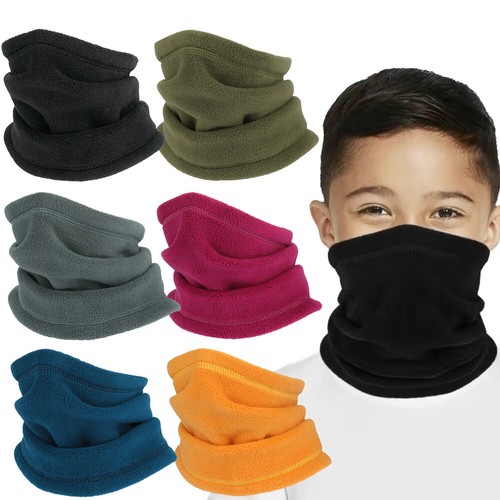 Kinder Fleece Thermo Mützen Winter Winddicht Skifahren Sport Ohrenklappe Mützen Halsgamasche - Bild 7 von 39