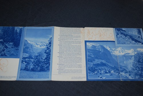 CATALOGUE BROCHURE WENGEN OBERLAND BERNOIS ANNEE 30 - Picture 3 of 3