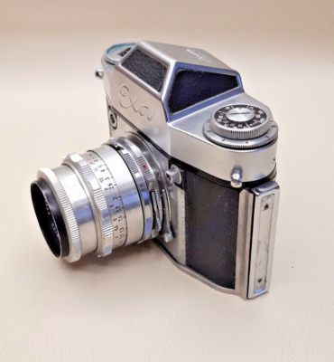 フィルムカメラ EXA ORIGINAL + ZEISS JENA TESSAR 2.8/50 Carl Zeiss 50mm f2.8 Tessar Jena - Lens – Kamerastore