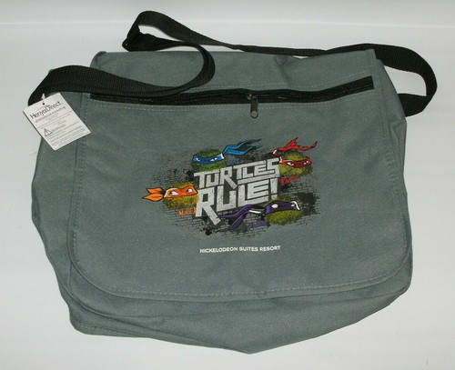 Nickelodeon Suites Resort Teenage Mutant Ninja Turtles Rule Messenger Bag - Picture 1 of 6