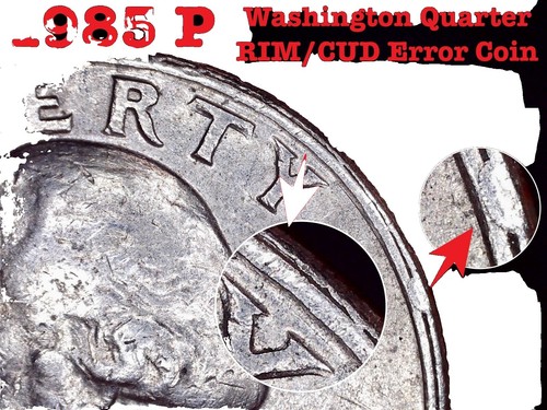 2023 P Edith Kanaka'ole Quarter Die Chip On Nose Obv And