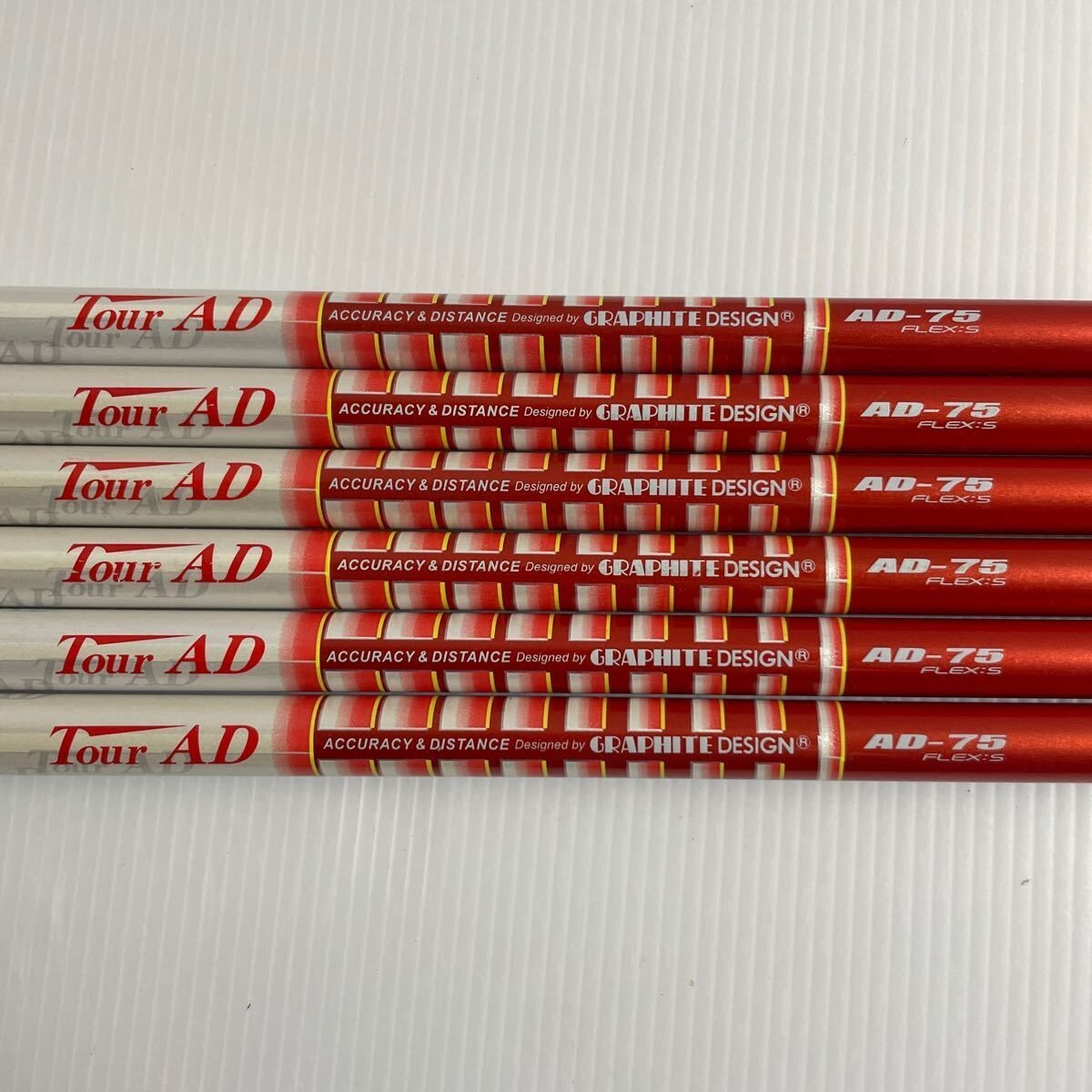 GRAPHITE DESIGN Tour AD AD-75S 6pcs Iron Set Shaft Only Flex