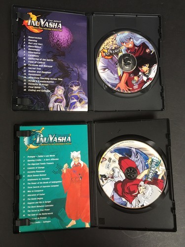 DVD LOT InuYasha Movie 1 & 3 Across Time / Honorable Ruler Soundtrack Anime - Picture 6 of 10