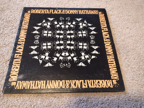 VG ROBERTA FLACK & DONNY HATHAWAY "S/T" LP Original 1972 Atlantic SD 7216 - Imagen 1 de 4