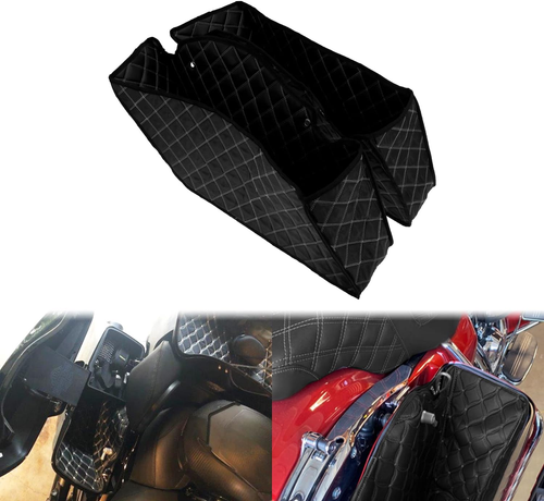 Motorcycle Drop-In Saddlebag Liners Non-Stretched Non-Tapered Fits for Harley Fa - Picture 2 of 12