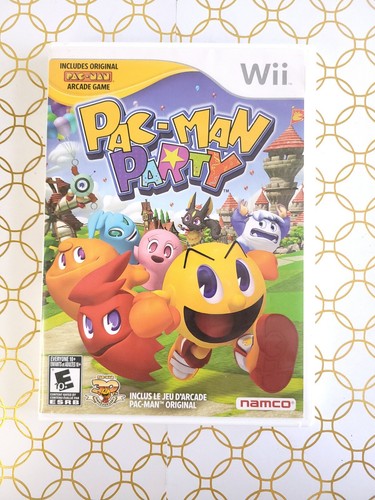 Pac-Man Party (Nintendo Wii, 2010) Case & Disc Only - TESTED - Picture 2 of 11